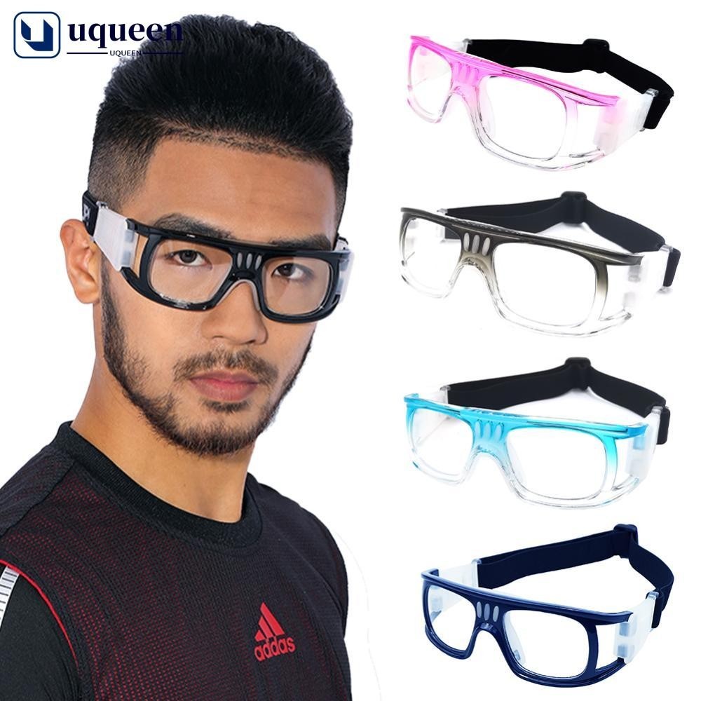 UQUEEN Óculos De Proteção Esportiva De Bola Profissional Basquetebol Ao Ar Livre Anti-Impacto UV H5J