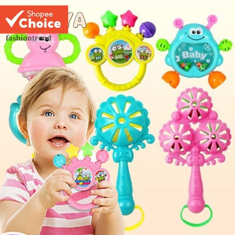 MORIYA Baby 7 Pçs Chocalhos Mordedor De Chocalho 