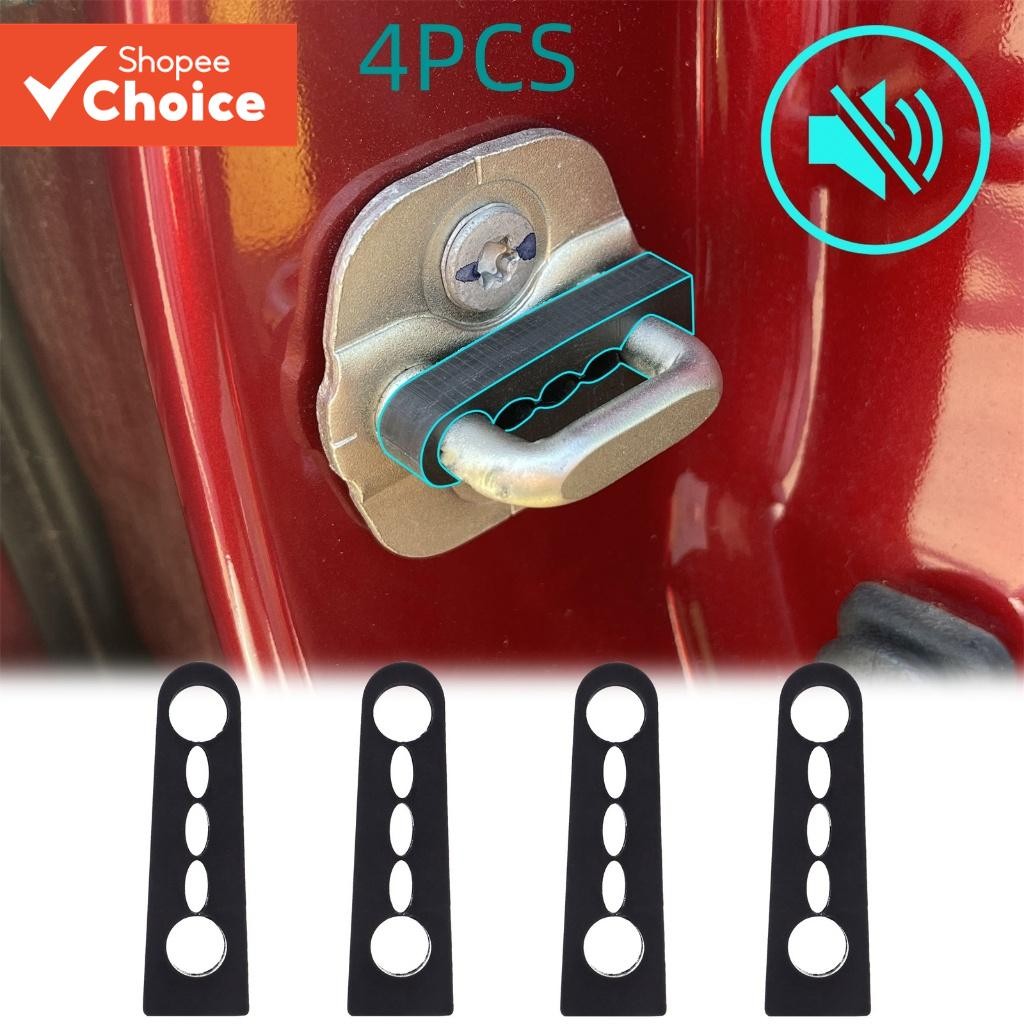 Amortecedores Sonoros Para Fechadura De Porta De Carro Nissan 4PCS-Capas De Absorção De Choque Qashq