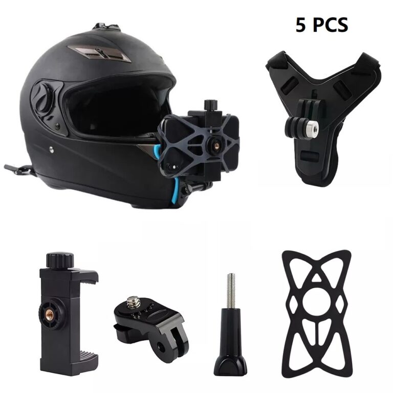 Suporte De Capacete Para Câmera De Ação E Celul