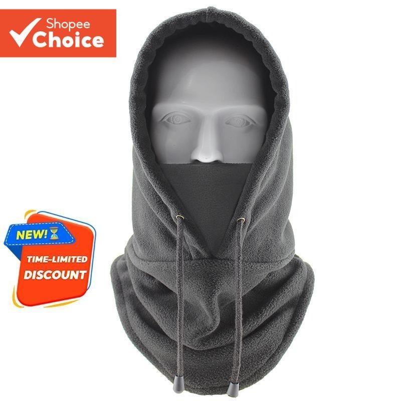 Lenço Com Capuz De Lã Coral , Chapéu De Ciclismo Para Esportes Ao Ar Livre , Máscara Facial Feminina