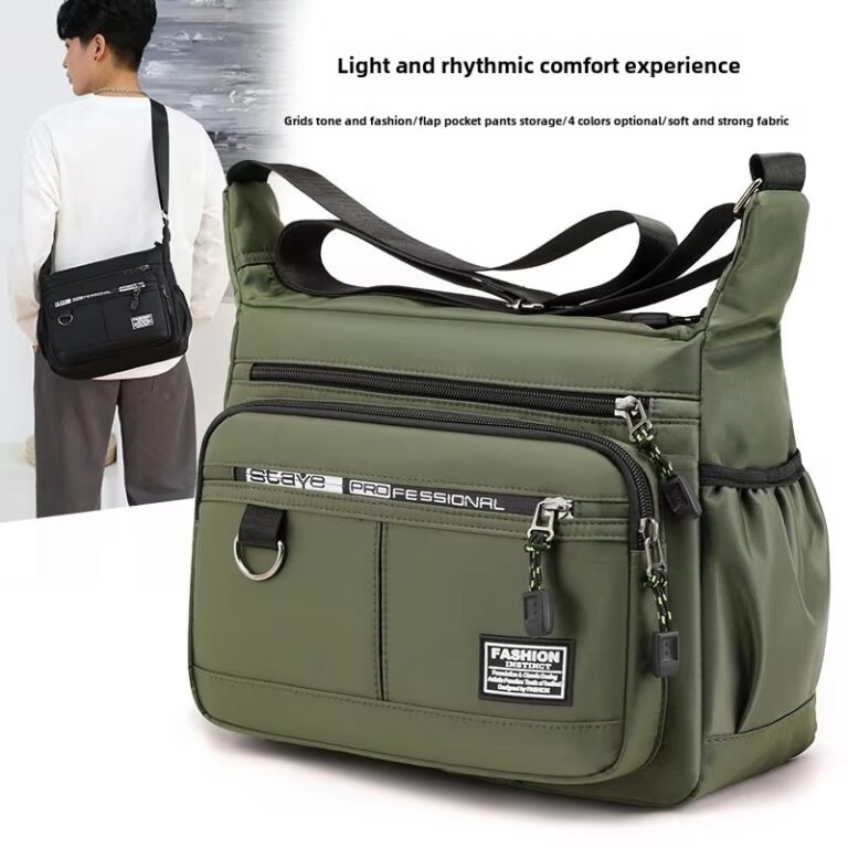 Grande capacidade bolsa de ombro mochila resistent