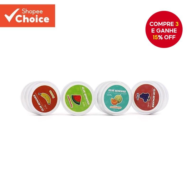 Removedor De Maquiagem Com Sabor De Frutas , Suave E Não Irritante , Remove Rapidamente Cílios Posti
