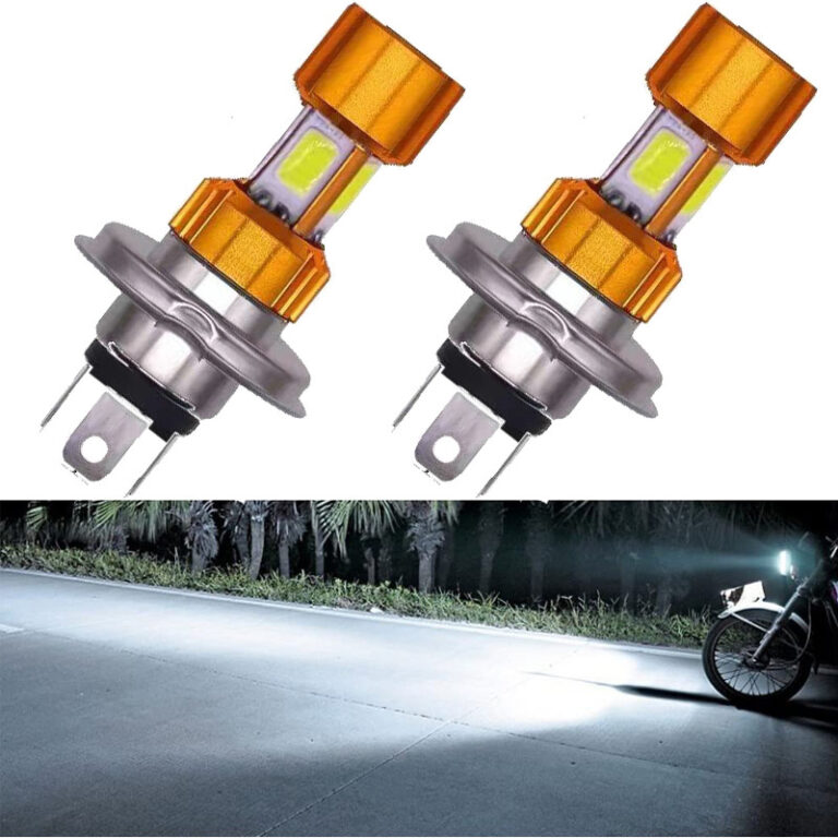 Lâmpada LED Para Farol De Motocicleta H4/P15D/BA2