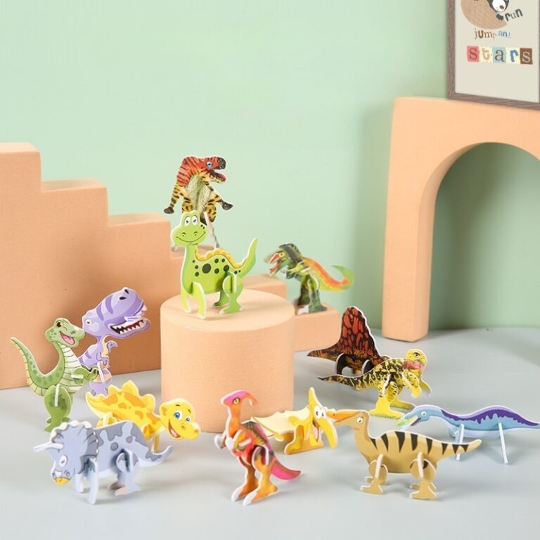 Mini Quebra-cabeça de Dinossauro Quebra-cabeça d