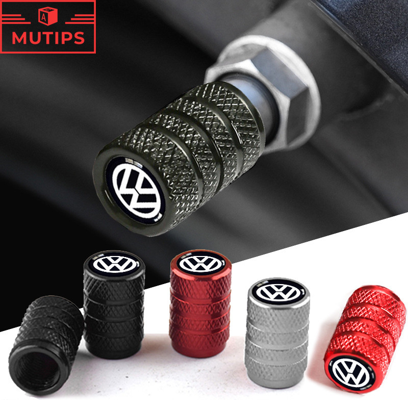 Volkswagen 4Pcs/Set Válvulas Para Pneus VW Polo 9n 9n3 gol g5 g4 g3 g6 Nivus Fox Novo Carocha Virtus