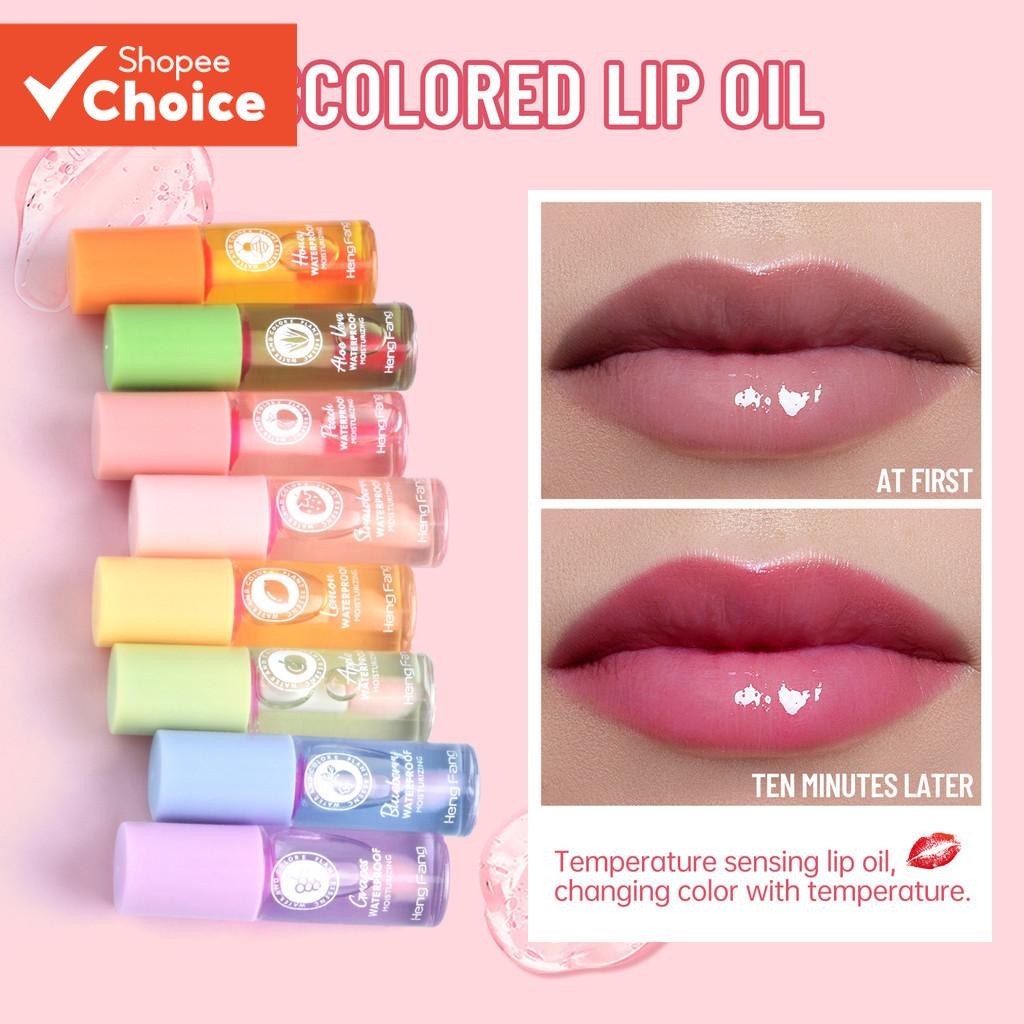 ZSEEY Pure Natural Lip Oil 3g Suavizar Reparação Reduz Rugas Matiz Multiuso À Prova Dágua Nutrir