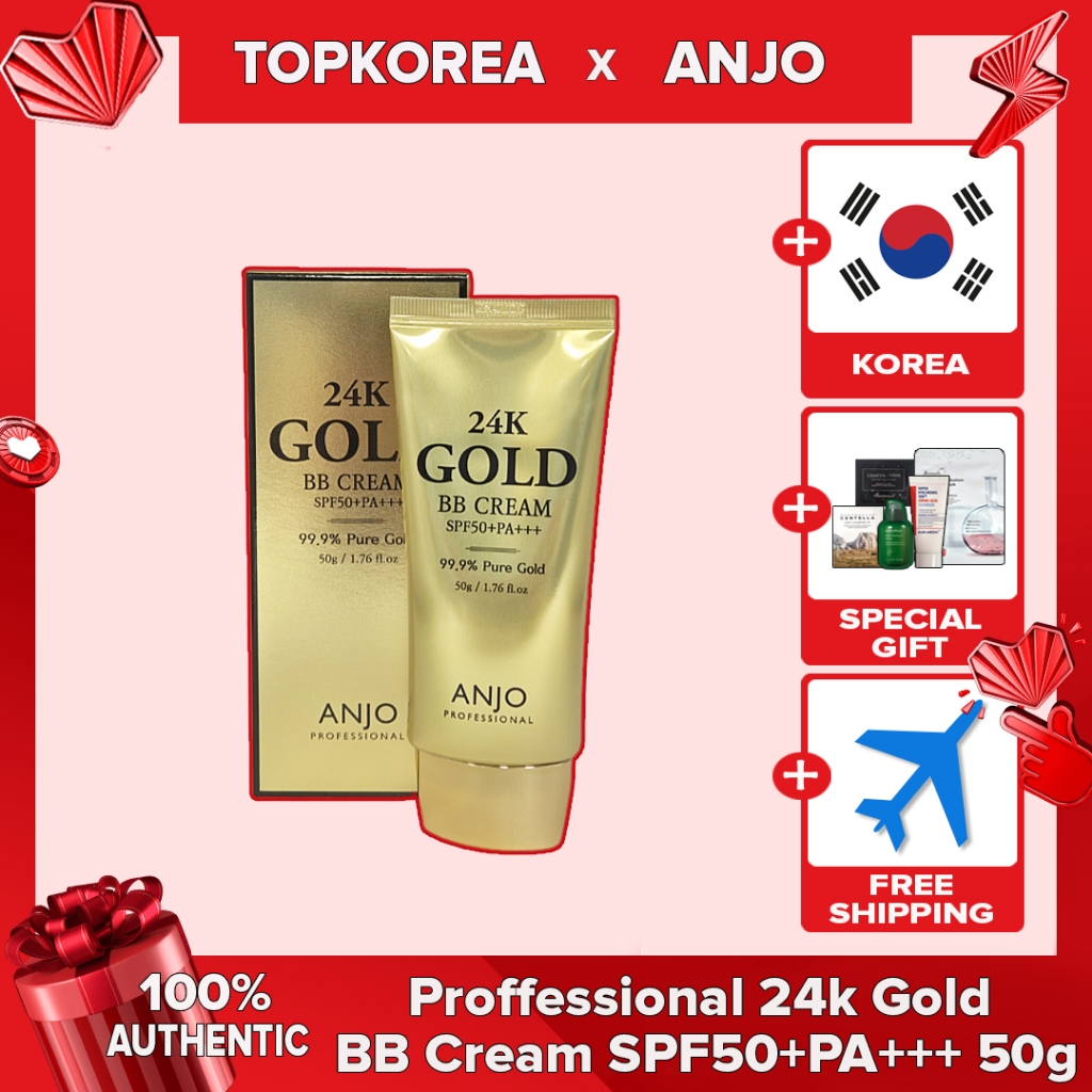 Anjo Proffessional 24k Gold BB Cream Fps50 + PA + + 50g TOPKOREA Envio Da Coreia