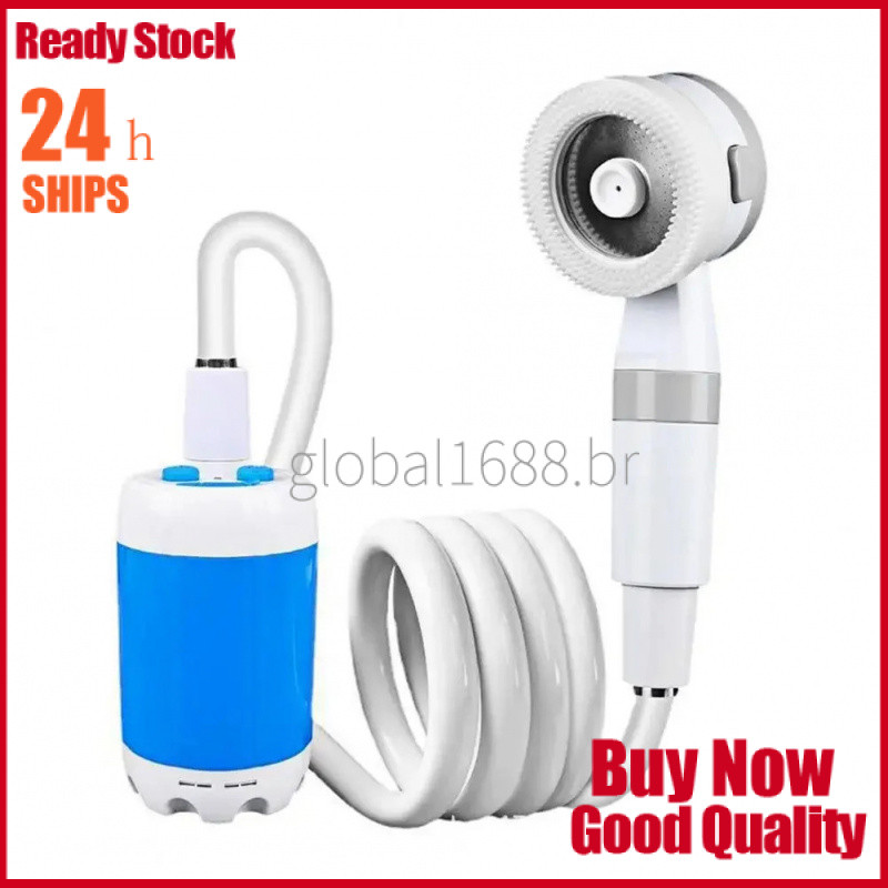 {READY STOCK}Chuveiro de Camping Portátil Atualizado