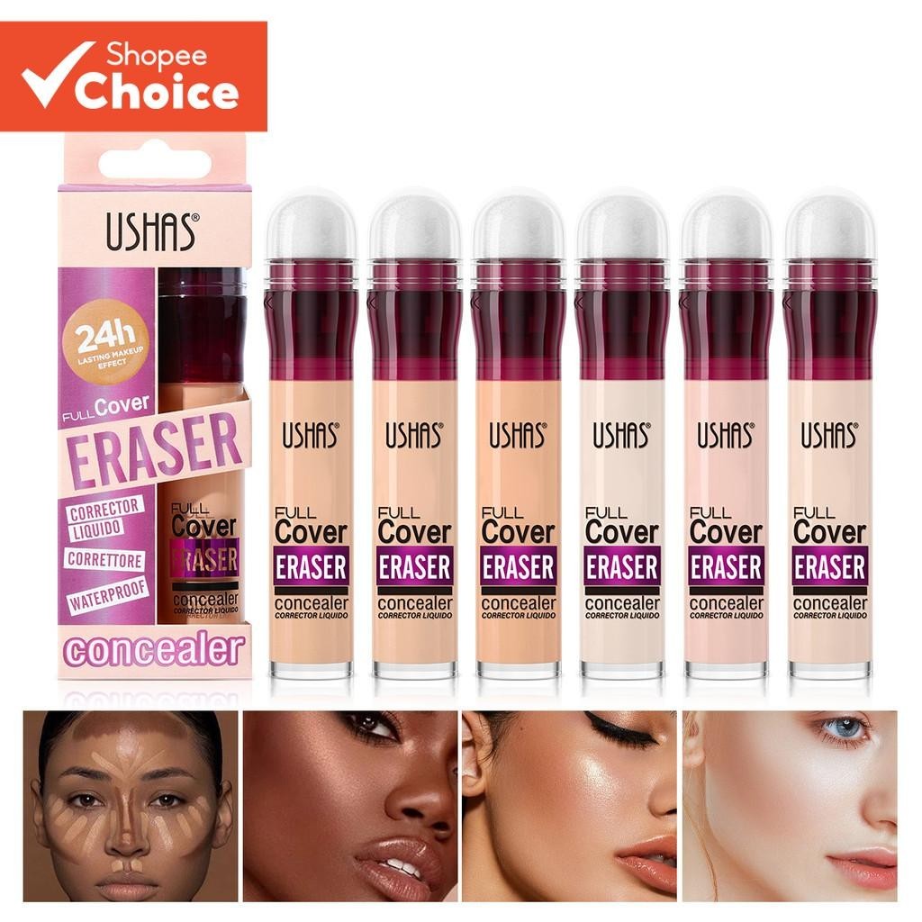 Base E Corretivo Sponge-Tip : Longa Duração , À Prova Dágua De Transferência , Cobertura Total