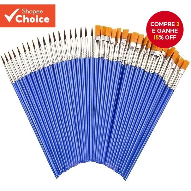 Conjunto De Pincéis De Pintura Profissional (20 U