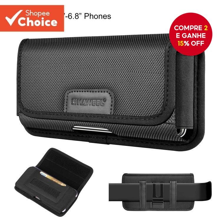 Bolsa Com Clipe Para Cinto De Telefone De Nylon HA