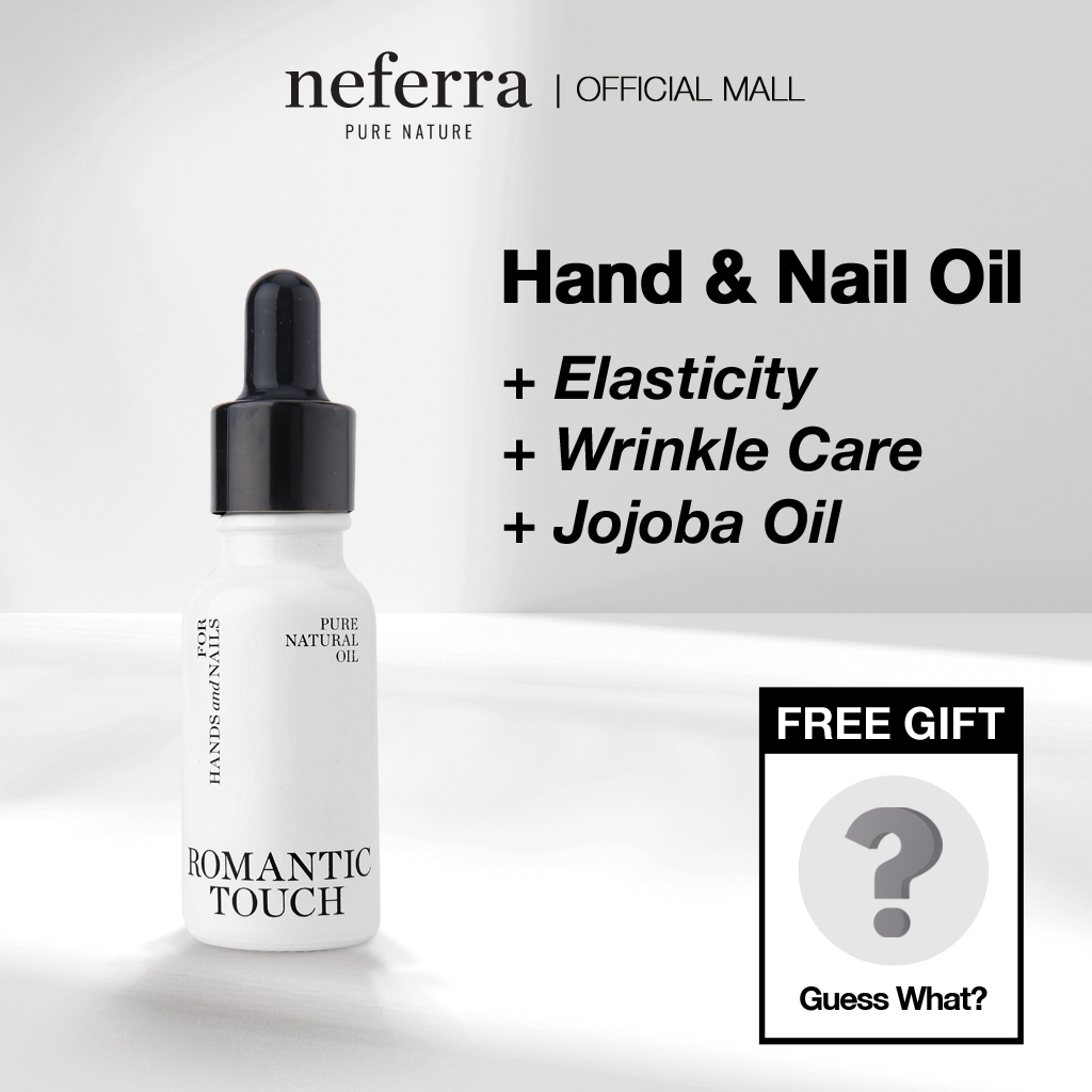 Odorata/Neferra Wrinkle Care + Elasticidade Toque Romântico Óleo Para Mãos E Unhas 20ml