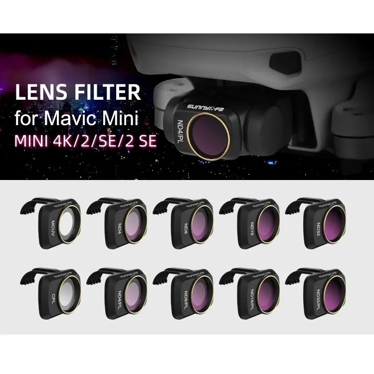 Para DJI Mini 4K Filtro De Lente Da Câmera MCUV N
