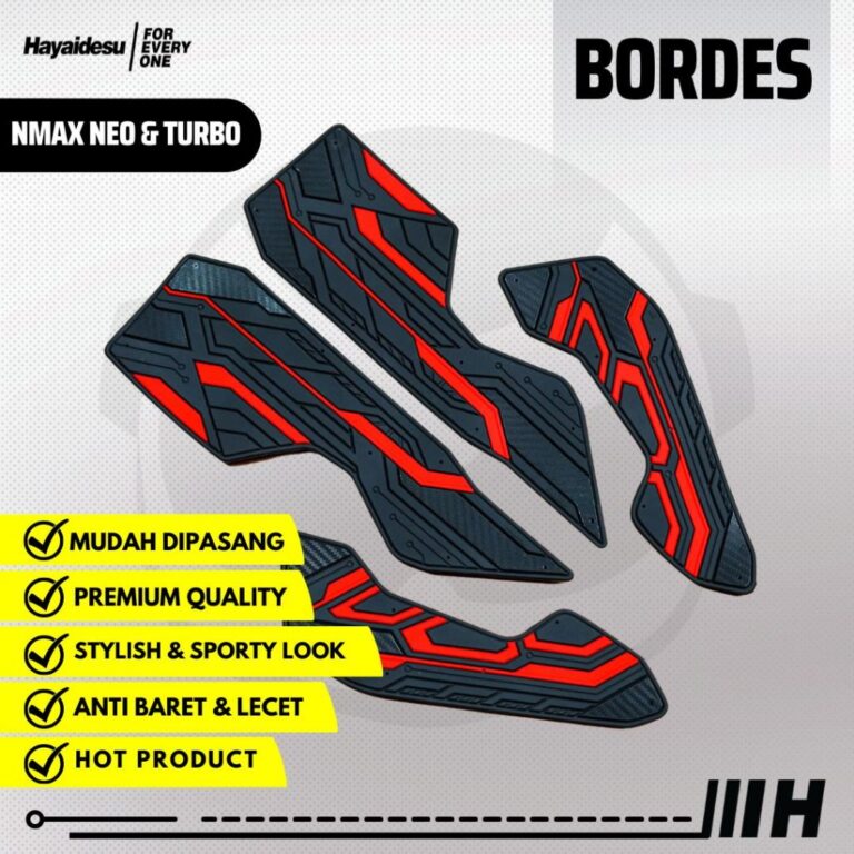 Hayaidesu Floor Step Boardrest NMAX NEO E TURBO Bo
