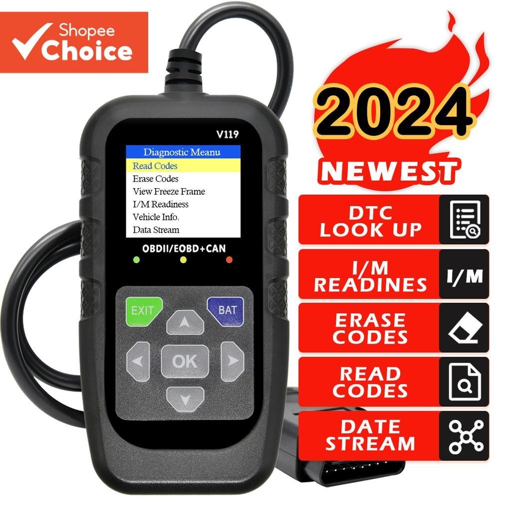 Leitor De Ferramenta De Diagnóstico Do Scanner OBD2 Carro , Da Mensagem Falha Motor Verificador Tens