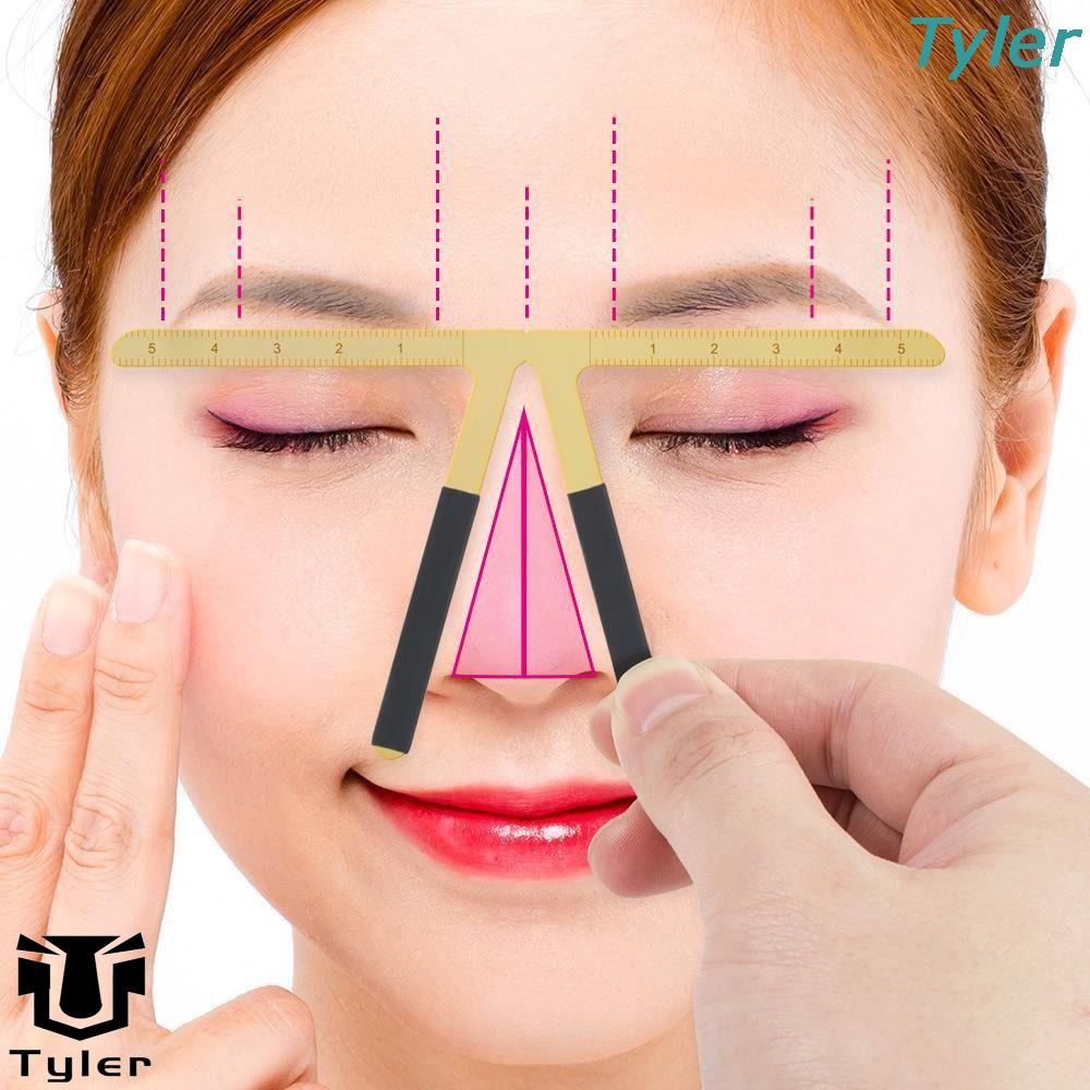 Régua De Tatuagem De Sobrancelha TYLER , Estêncil Microblading Preciso E Fácil De Usar , Modelo