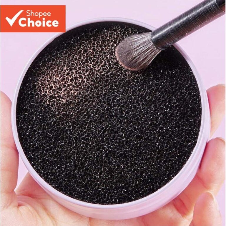 Limpador De Pincéis De Maquiagem GECOMO : Esponja