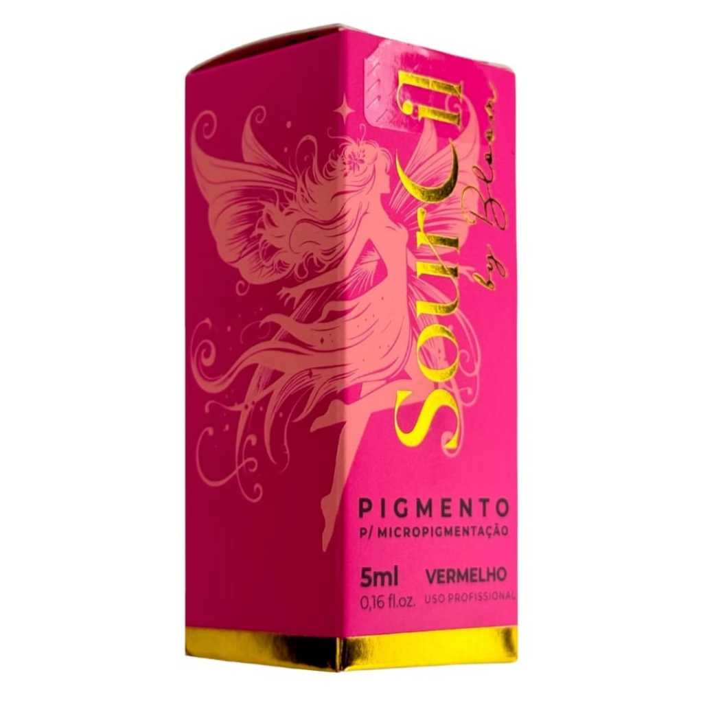 Pigmento Vermelho by Bloom para Micropigmentação 5mL – Sourcil