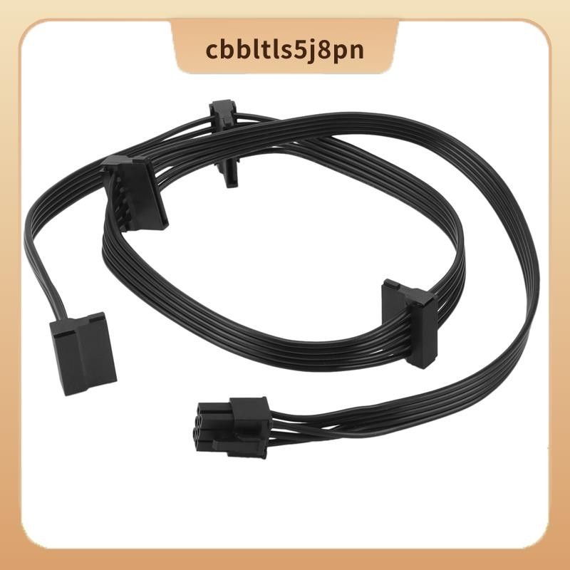 PCIe 6Pin Cabo De Alimentação Macho A 4 SATA Para Foco Sazonal +/MK3/FX/P Série 850PX 750PX 650PX 55