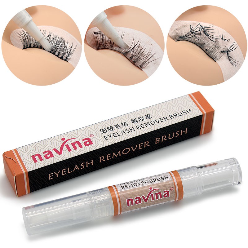 Navina Caneta Removedora De Cola Para Cílios Profissional Extensão De 8ML