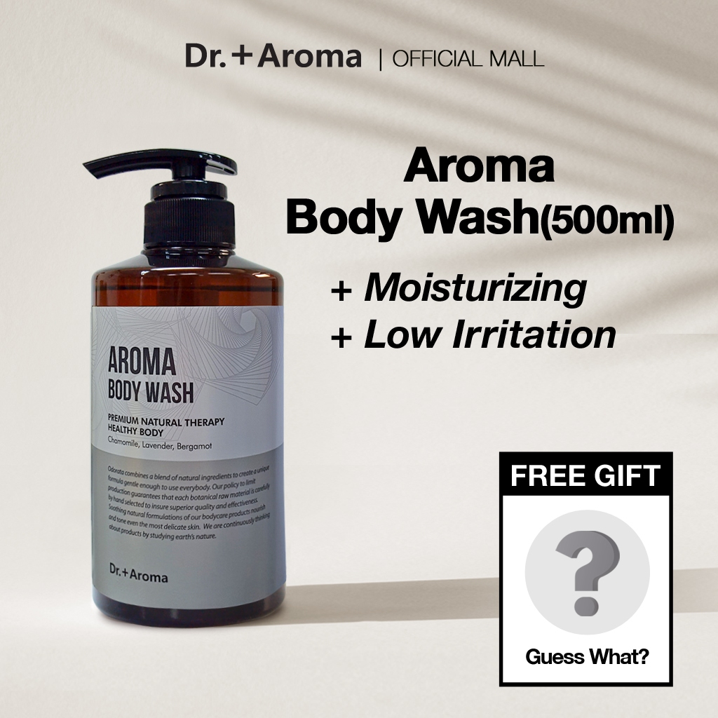 Odorata/Dr . + Aroma Hidratante + Sabonete Líquido De Baixa Irritação 500ml E 240ml