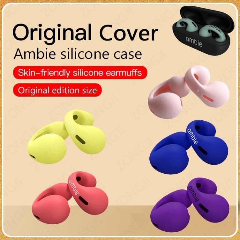 Capa De Silicone Ambie Sound Earcuffs Fones De Ouv
