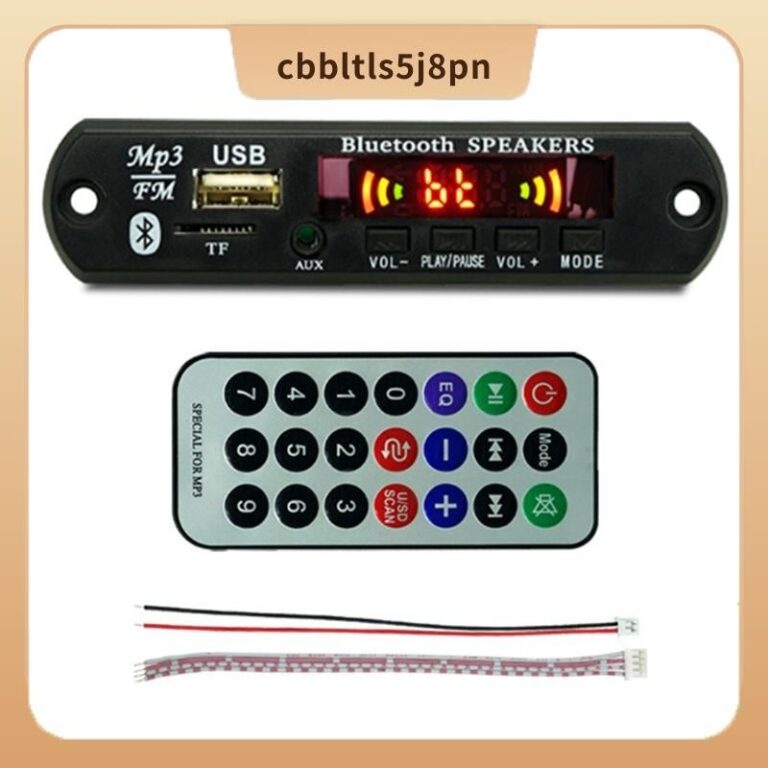 Módulo De MP3 USB Bluetooth 12V MP3 WMA Placa Dec