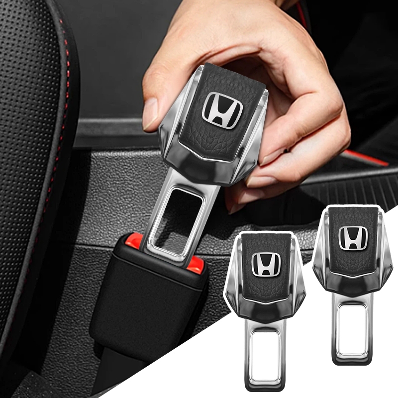 High-end Car Safety Belt Buckle Car Seat-belt Anti-alarm Sound Locking Plug for Honda Dio Fit3 Rd1 C