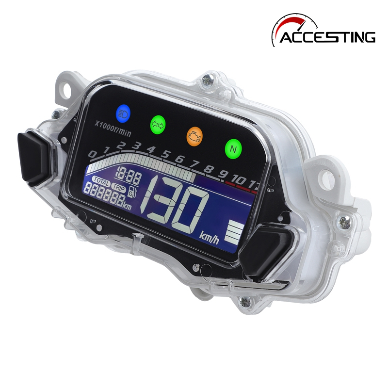 Velocímetro De Painel Digital Para Motocicleta , Honda Titan 160 Ex 2016 2017 Cg 160 Ventilador/Carg