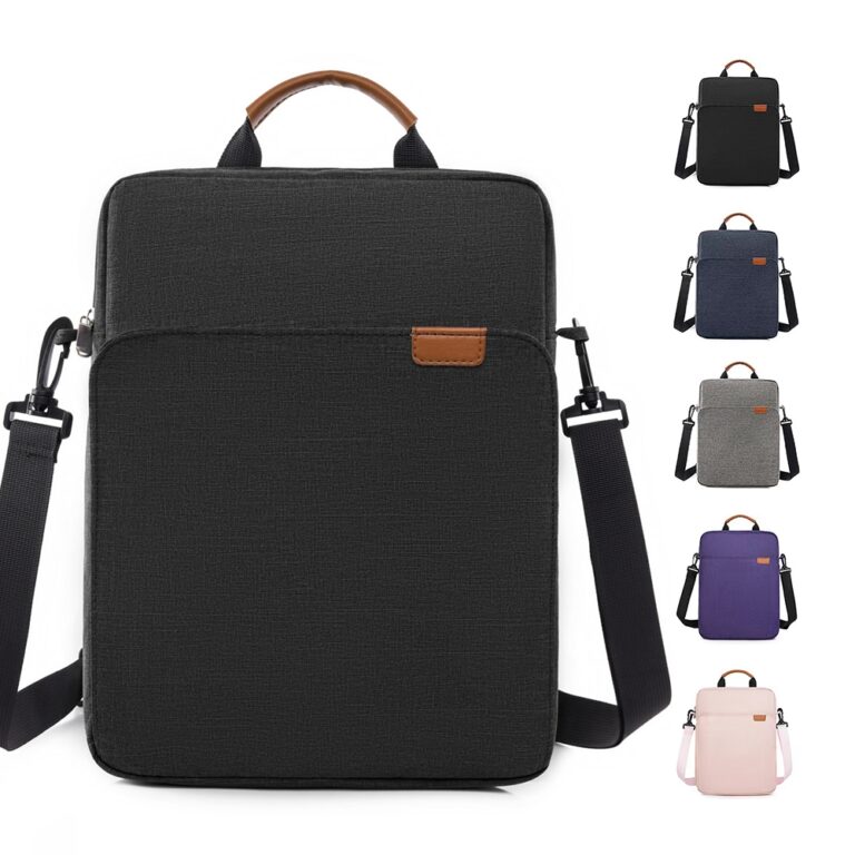 Bolsa para laptop de 13 polegadas bolsa de ombro 
