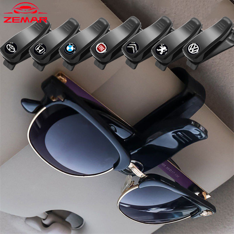 Clip Multifuncional De Óculos De Sol Para Carros Porta Com Logotipo De Carro Corolla Cross Golf Mk4