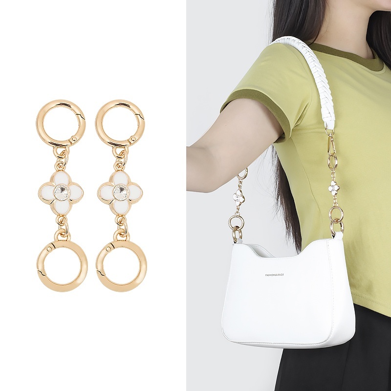 Alças Para Bolsa Extensor De Corrente Curta Mulher Ombro Decorativo De Substituição Extensão De Meta