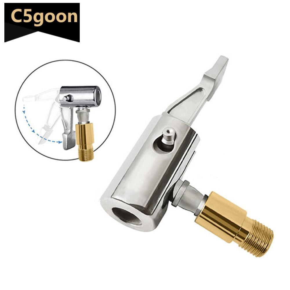 C5GOON Portátil Pneu De Carro Ar Bomba Inflável Conector Mandril Compressor Pode Ser Desinflado Infl