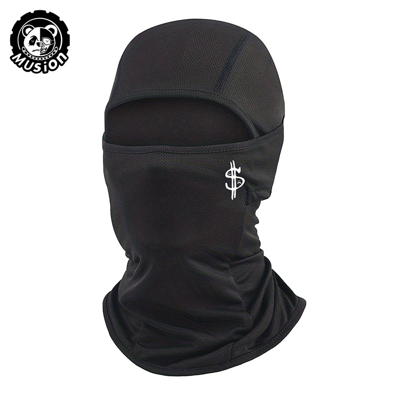 Máscara Facial De Balaclava Resistente Ao Vento Musion Bandana Hood Headwear Para Motocicletas E Cic