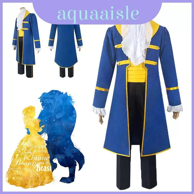 E A Bela Roupa Do Cosplay Da Fera Adam Respirável Confortável