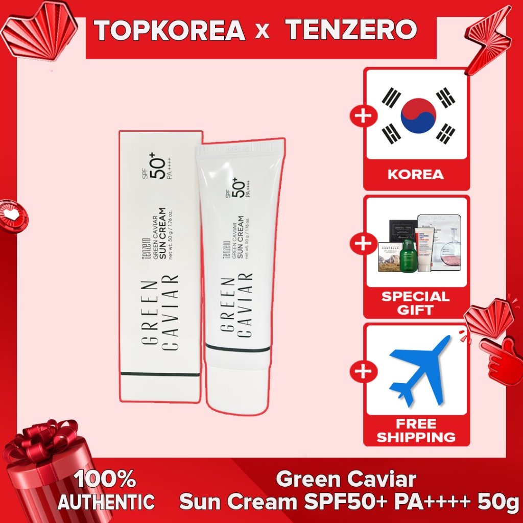 Creme Solar Tenzero Green Caviar Fps50 + PA + 50g TOPKOREA Envio Da Coreia