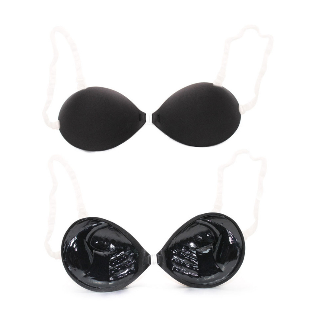 Sutiã Push-Up Sem Alças De 3 Cm  Adesivo De Silicone , Invisível , Reutilizável E Intensificador De