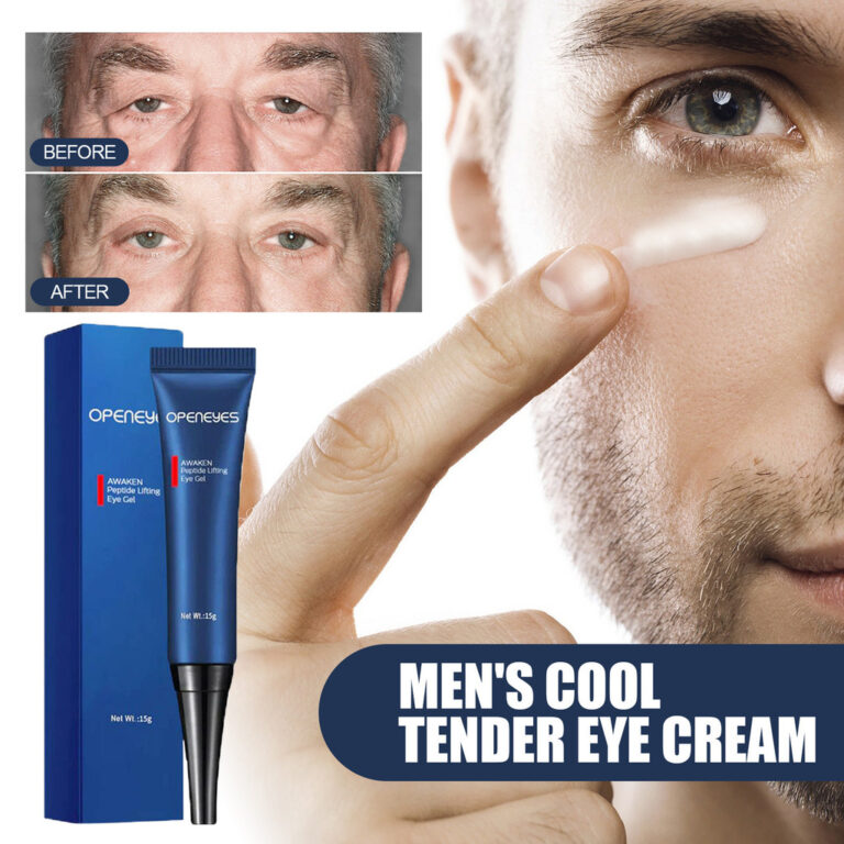 O Creme Para Os Olhos Antienvelhecimento Masculino