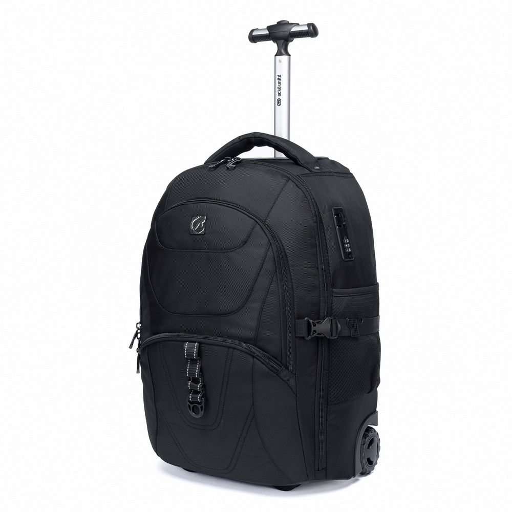 Mochila Rodinha Ecko Executiva Reforçada Faculdade Viagem Notebook Alças Costas Confortavel