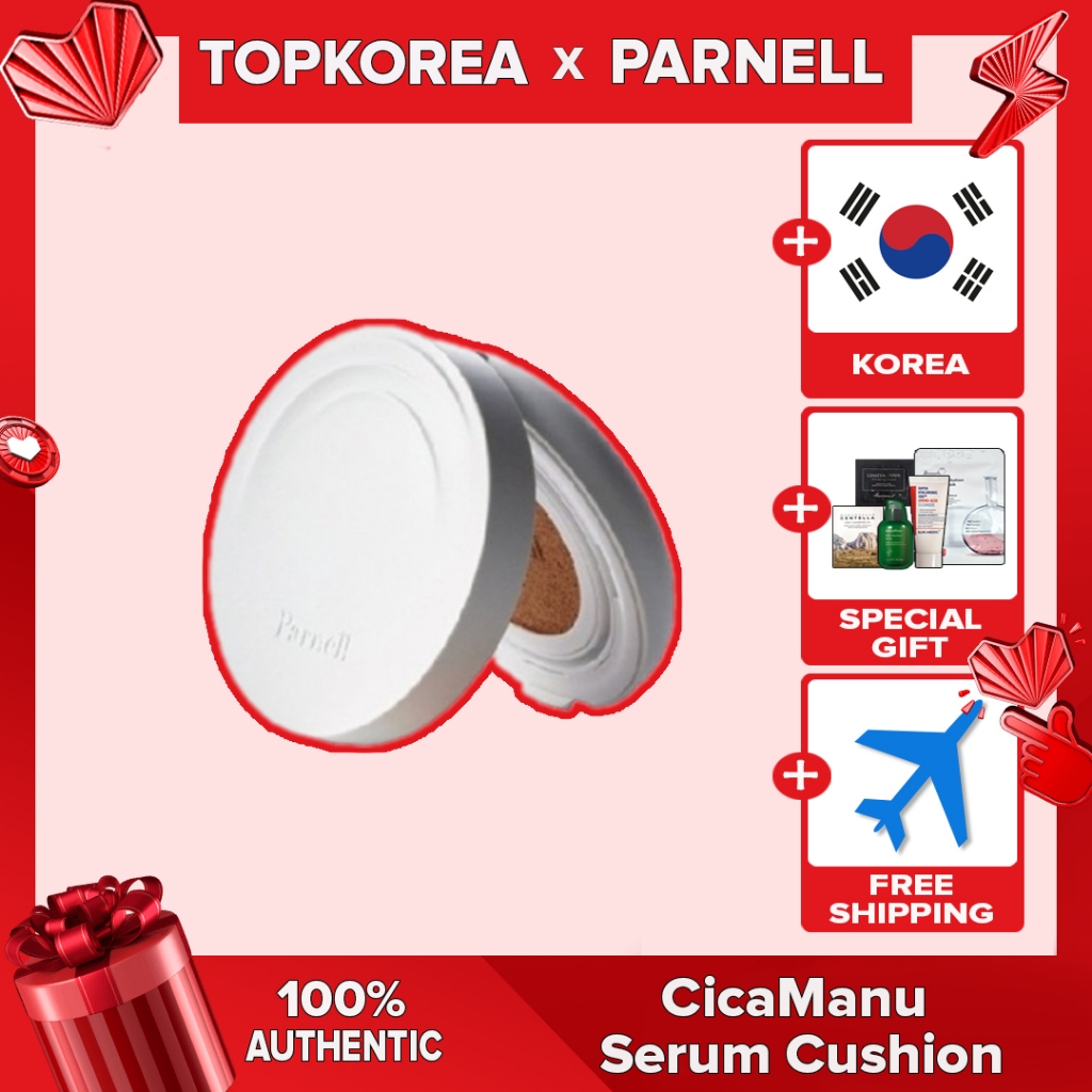 PARNELLCicaManu Serum Cushion No.21 No.23 No24 / TOPKOREA / Shipping from korea