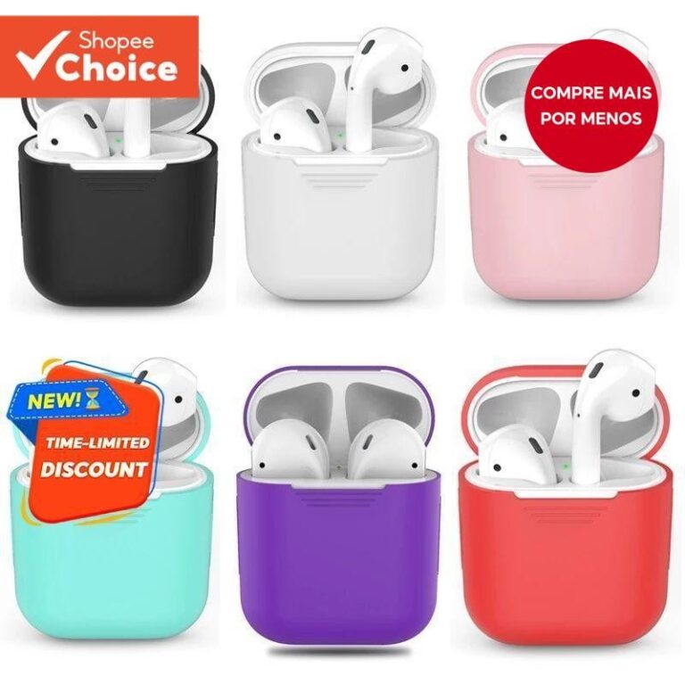 Capa Para AirPods 1/2 Fone De Ouvido À Prova De C
