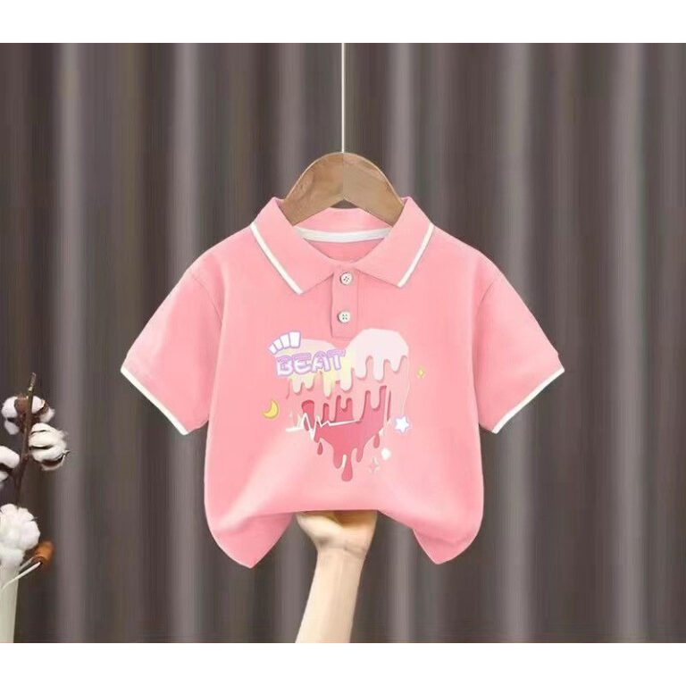 2025 Camisa Polo Feminina Estilo Estudante Manga C