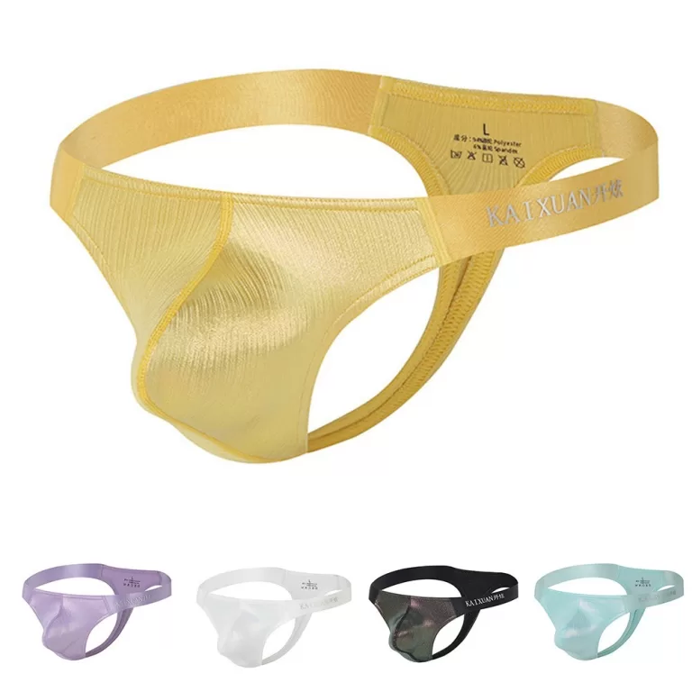 [Novo] Masculino Fino Sexy Sólido Protuberância 