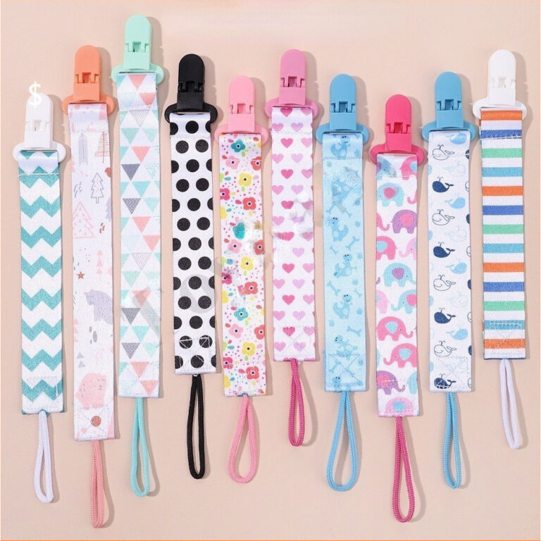 Clip Pacifier Para Bebês Com Porta-Corrente/Carto