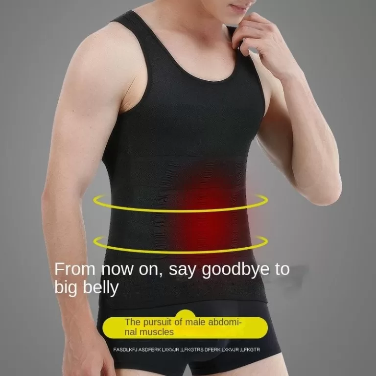 Singlet De Compressão Masculino  Colete Modelador