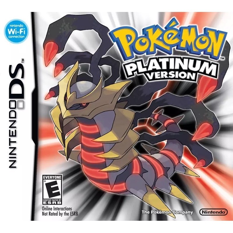 Novo NINTENDO NDS POKEMON PLATINUM VERSION GAME CARD Para 3DS/NDSL/NDSi/NDSiLL (Inglês/Versões Chine