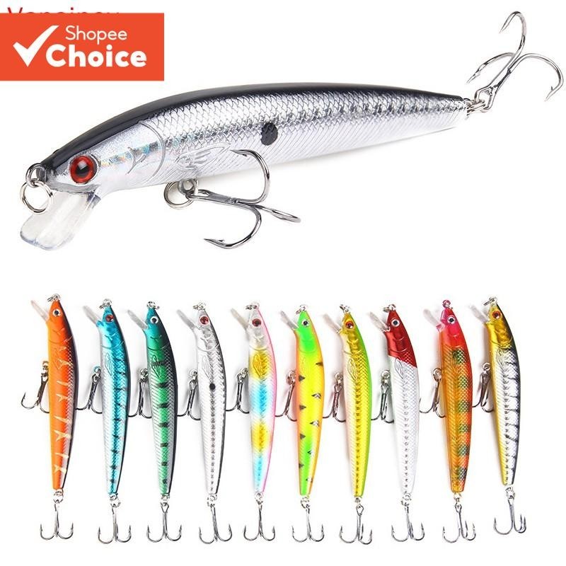 Isca De Pesca Biônica Minnow Plástico Ultra-Longo Alcance Jogando Cavala , Poleiro , Salmão , Adequa