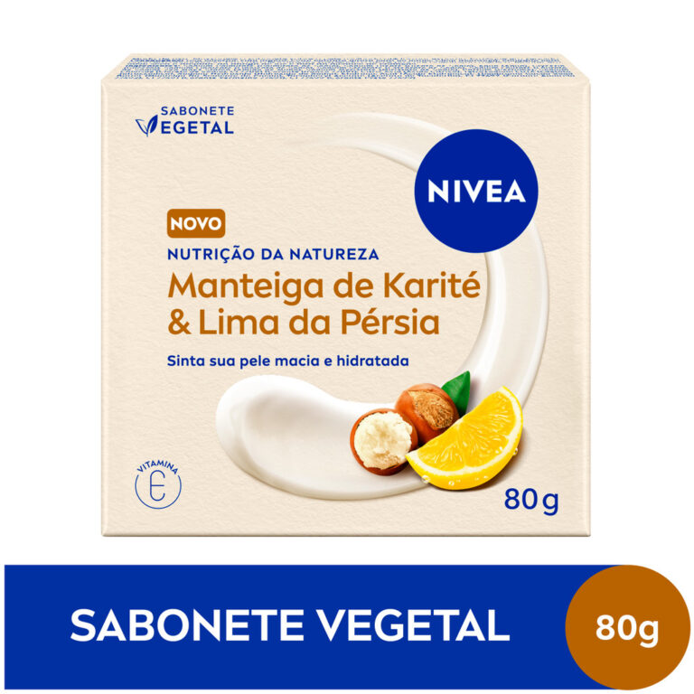 NIVEA Sabonete Manteiga Karité e Lima Pérsia 80g