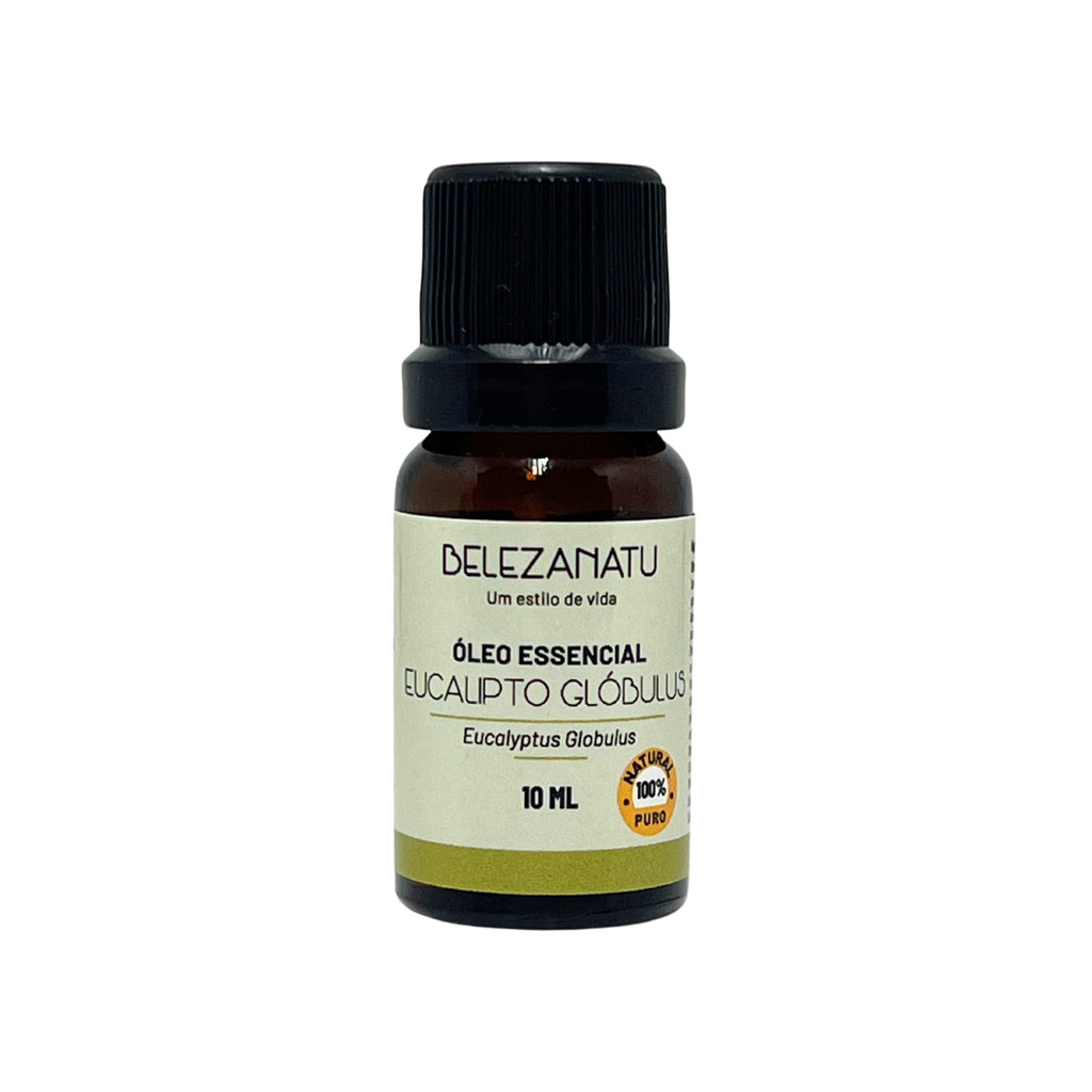 Óleo Essencial Eucalipto Glóbulus 10ml Belezanatu 100% Puro
